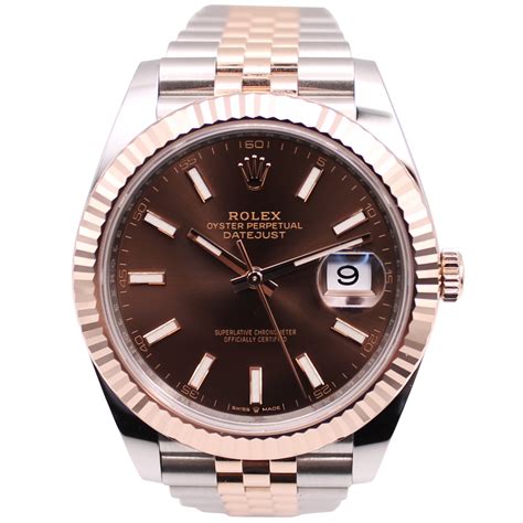 rolex 41 chocalte diamond dial jubilee|rolex datejust 41 price.